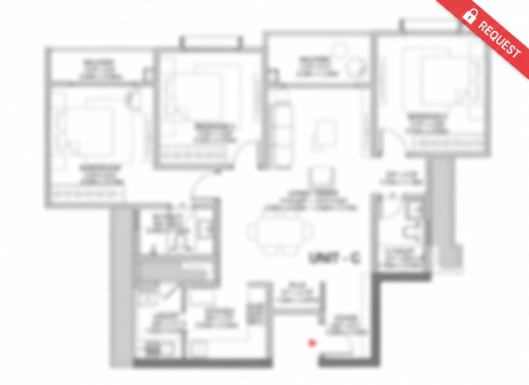 3 BHK plan